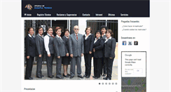 Desktop Screenshot of ort.unitru.edu.pe