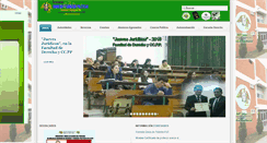 Desktop Screenshot of facder.unitru.edu.pe