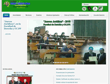 Tablet Screenshot of facder.unitru.edu.pe